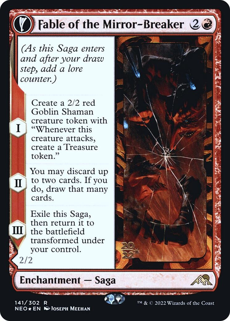 Image for Fable of the Mirror-Breaker (141) [Prerelease Cards] - Magic: The Gathering