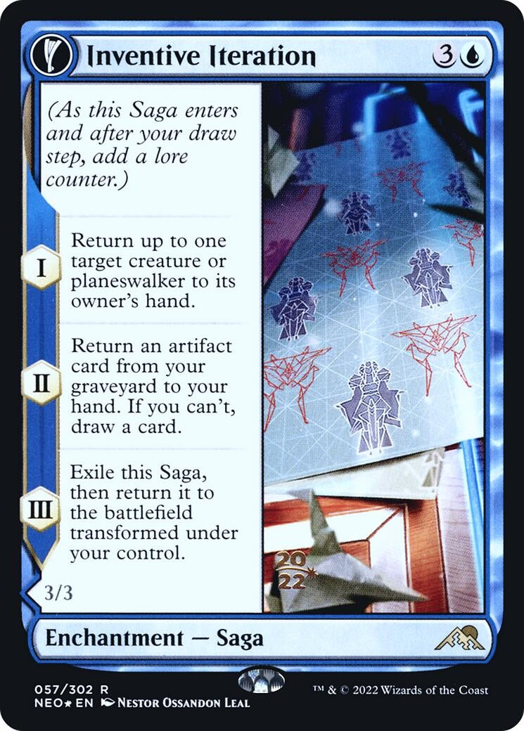 Image for Inventive Iteration (57) [Prerelease Cards] - Magic: The Gathering