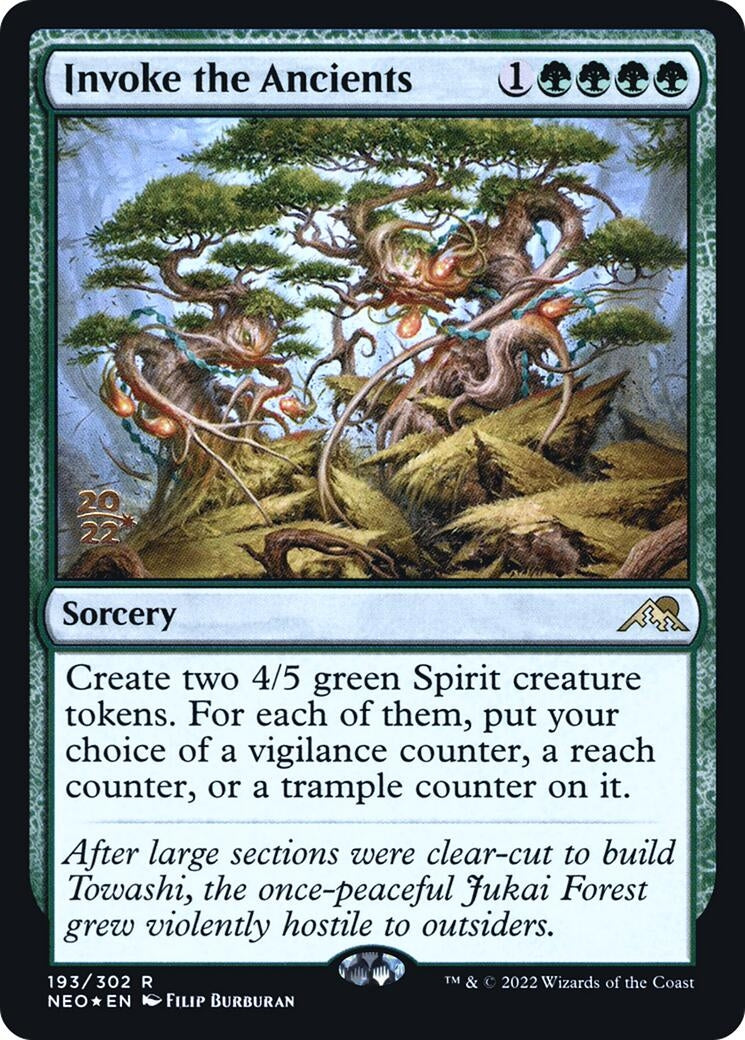 Image for Invoke the Ancients (193) [Prerelease Cards] - Magic: The Gathering