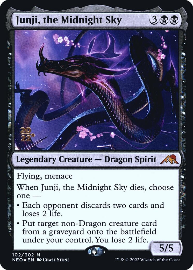 Image for Junji, the Midnight Sky (102) [Prerelease Cards] - Magic: The Gathering