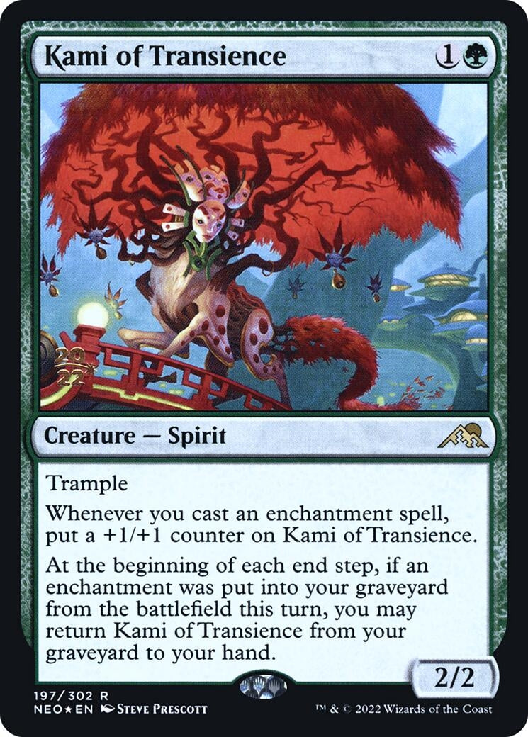 Image for Kami of Transience (197) [Prerelease Cards] - Magic: The Gathering