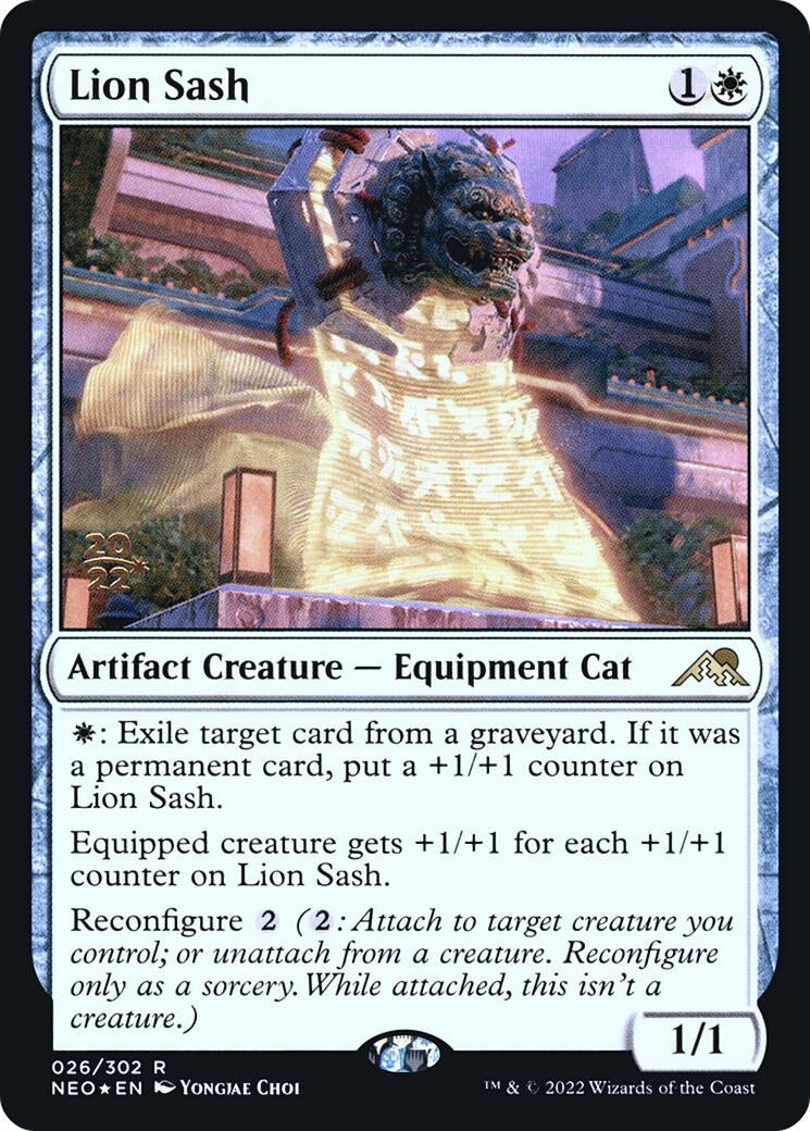 Image for Lion Sash (26) [Prerelease Cards] - Magic: The Gathering