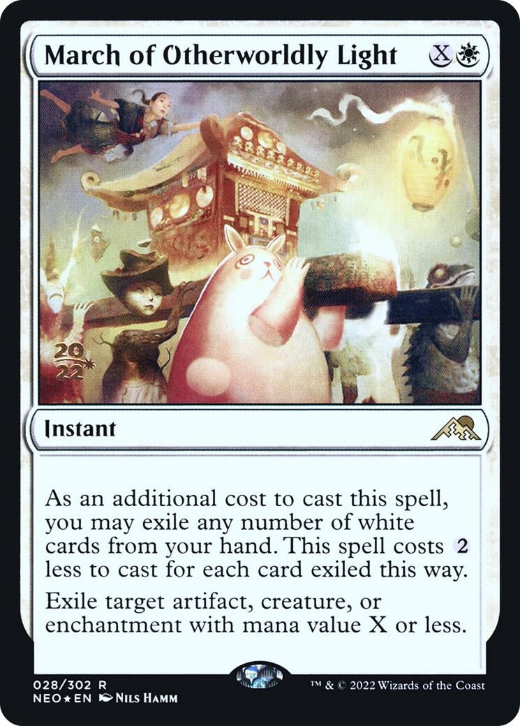 Image for March of Otherworldly Light (28) [Prerelease Cards] - Magic: The Gathering