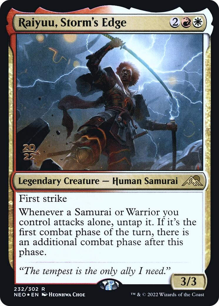 Image for Raiyuu, Storm's Edge (232) [Prerelease Cards] - Magic: The Gathering