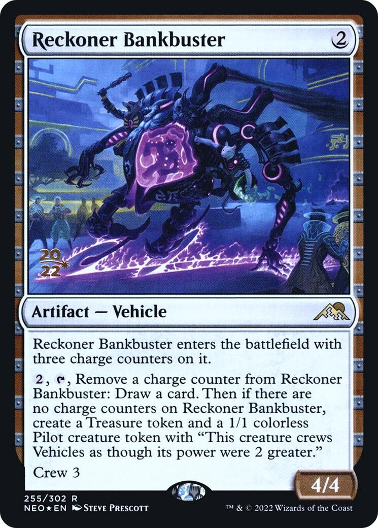 Image for Reckoner Bankbuster (255) [Prerelease Cards] - Magic: The Gathering