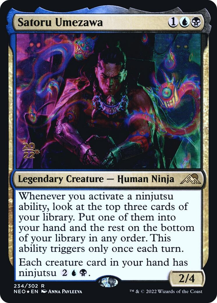 Image for Satoru Umezawa (234) [Prerelease Cards] - Magic: The Gathering