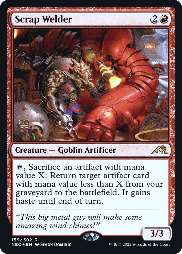 Image for Scrap Welder (159) [Prerelease Cards] - Magic: The Gathering