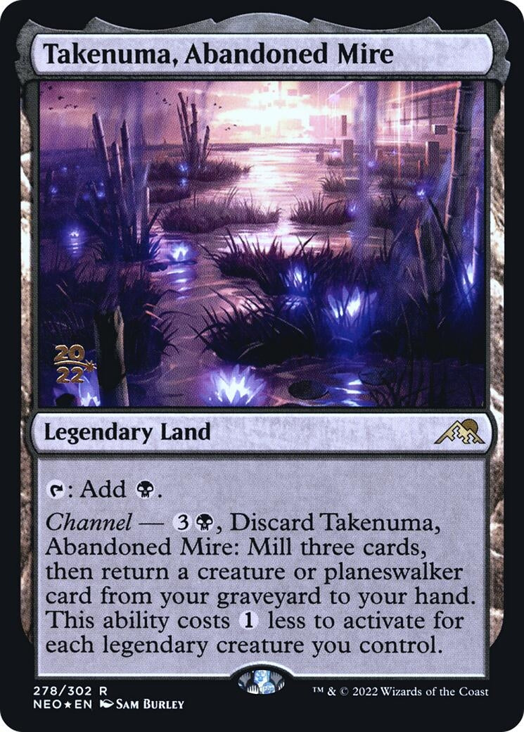 Image for Takenuma, Abandoned Mire (278) [Prerelease Cards] - Magic: The Gathering
