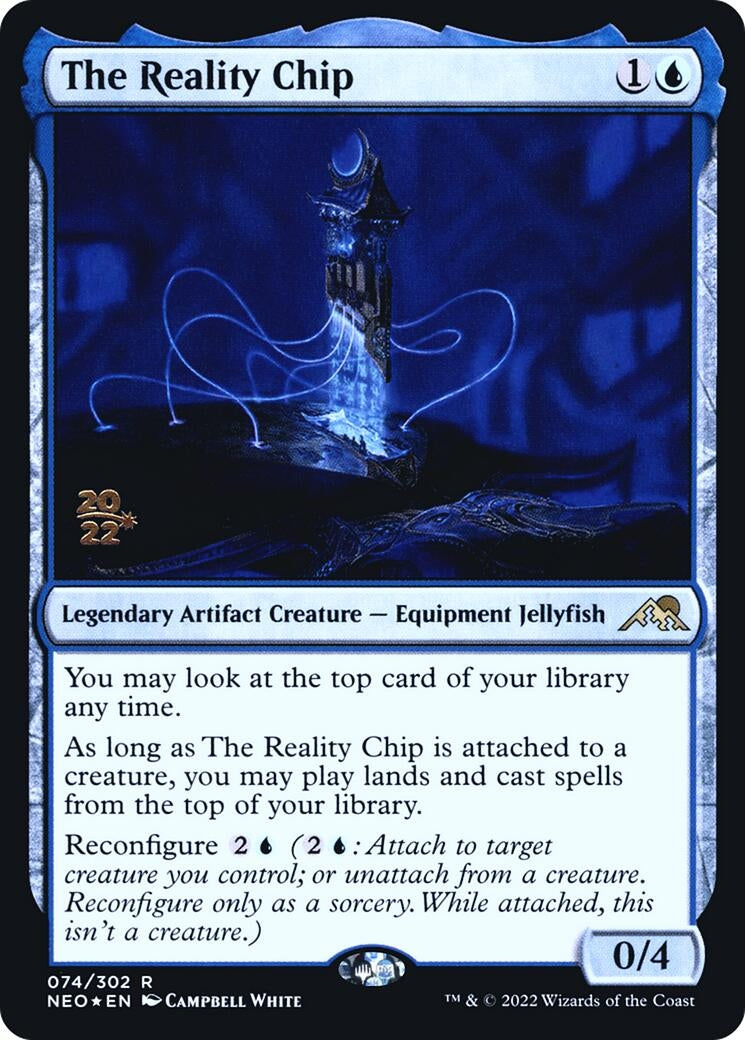 Image for The Reality Chip (74) [Prerelease Cards] - Magic: The Gathering
