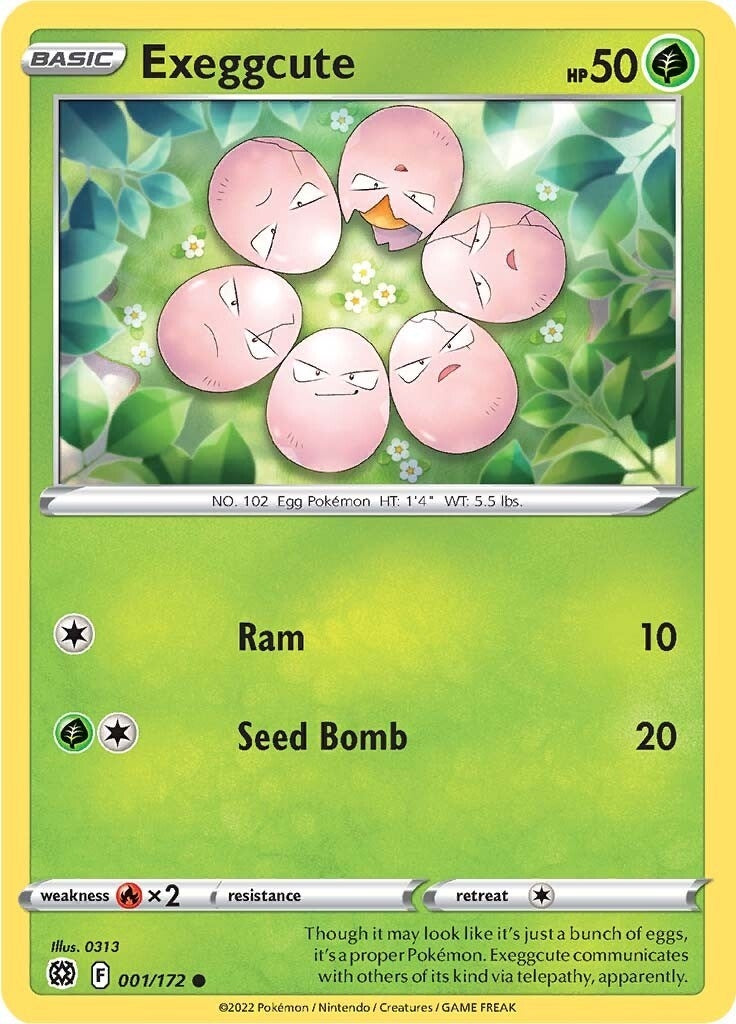 Image for Exeggcute (001/172) [SWSH09: Brilliant Stars] - Pokemon