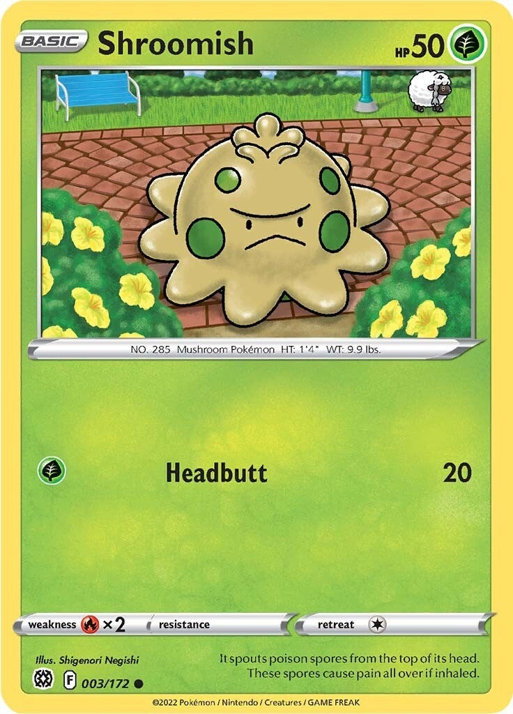 Image for Shroomish (003/172) [SWSH09: Brilliant Stars] - Pokemon