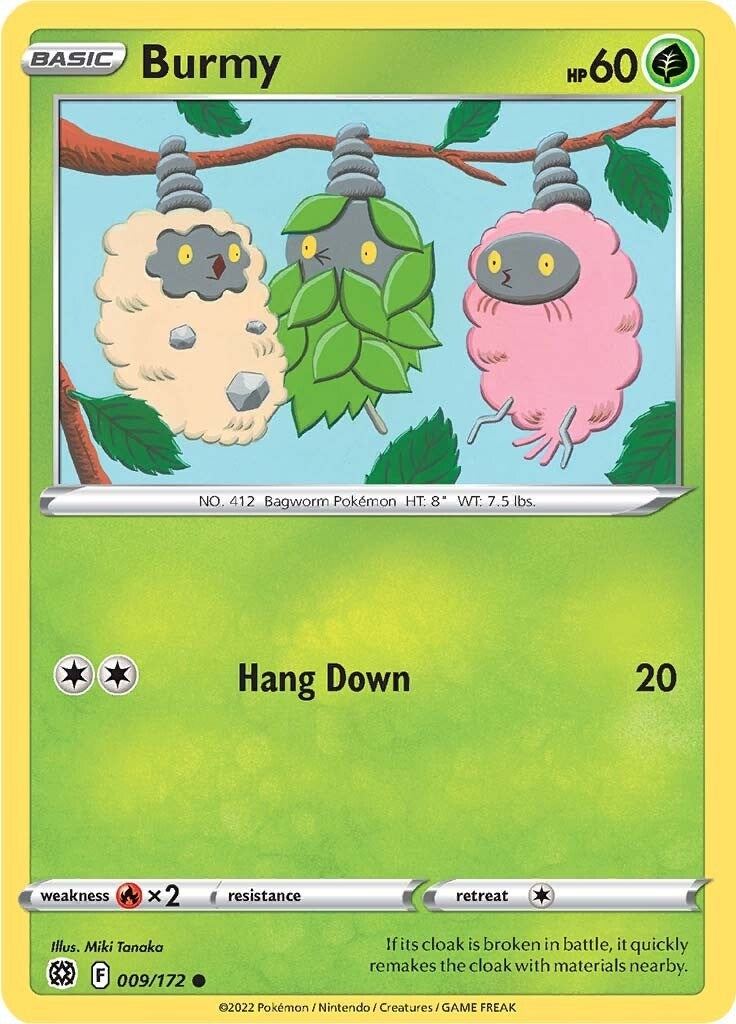 Image for Burmy (009/172) [SWSH09: Brilliant Stars] - Pokemon