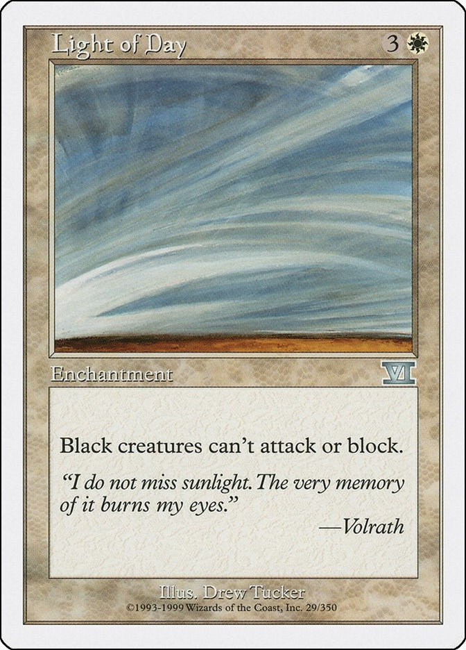 Image for Light of Day (29) [Classic Sixth Edition] - Magic: The Gathering