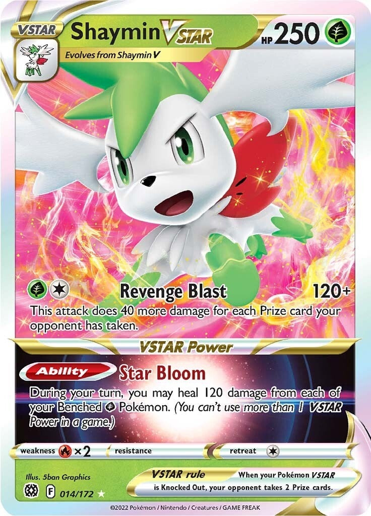 Image for Shaymin VSTAR (014/172) [SWSH09: Brilliant Stars] - Pokemon