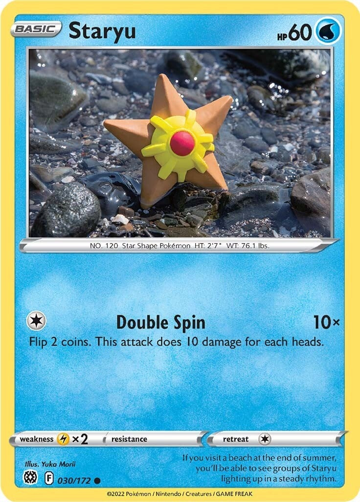 Image for Staryu (030/172) [SWSH09: Brilliant Stars] - Pokemon