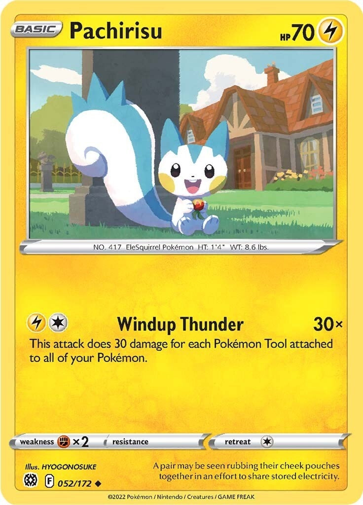 Image for Pachirisu (052/172) [SWSH09: Brilliant Stars] - Pokemon