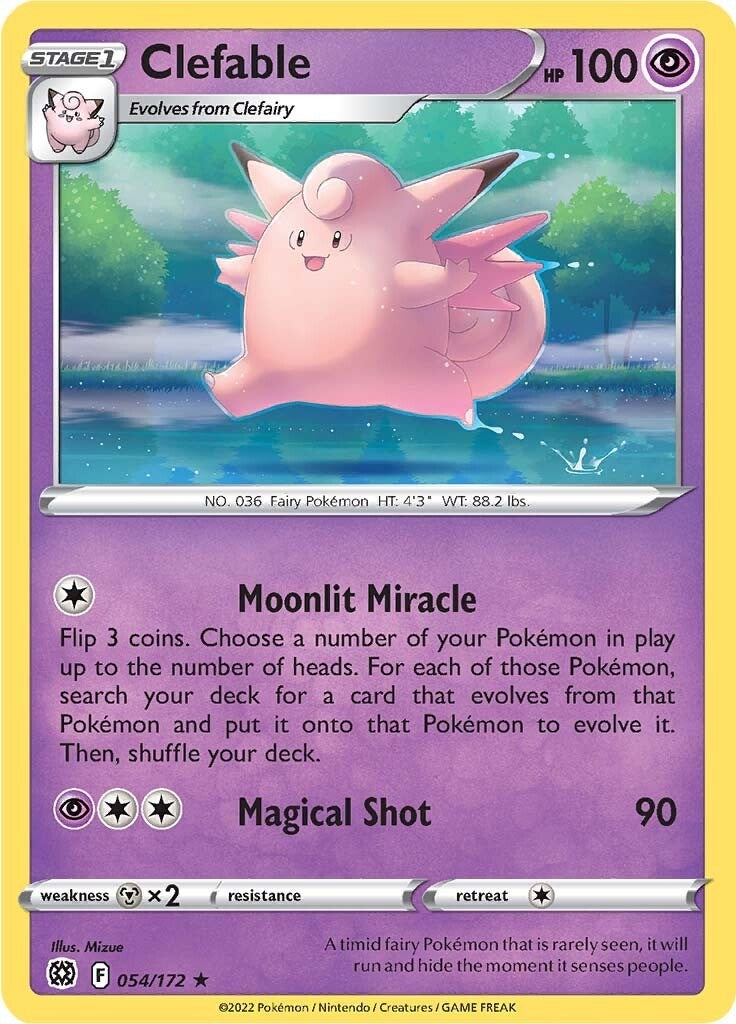 Image for Clefable (054/172) [SWSH09: Brilliant Stars] - Pokemon