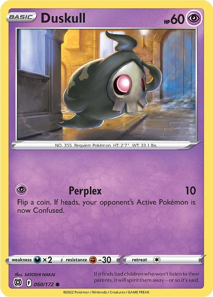 Image for Duskull (060/172) [SWSH09: Brilliant Stars] - Pokemon