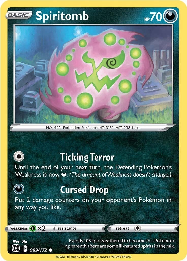 Image for Spiritomb (089/172) [SWSH09: Brilliant Stars] - Pokemon
