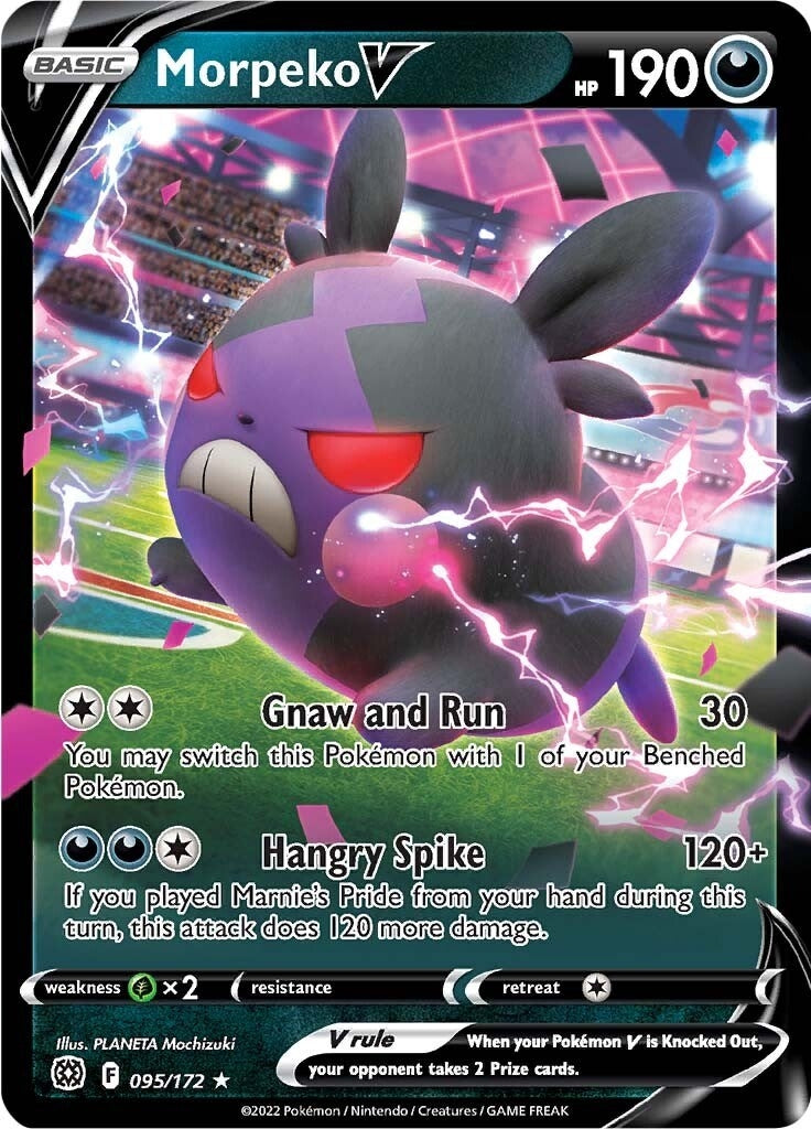 Image for Morpeko V (095/172) [SWSH09: Brilliant Stars] - Pokemon