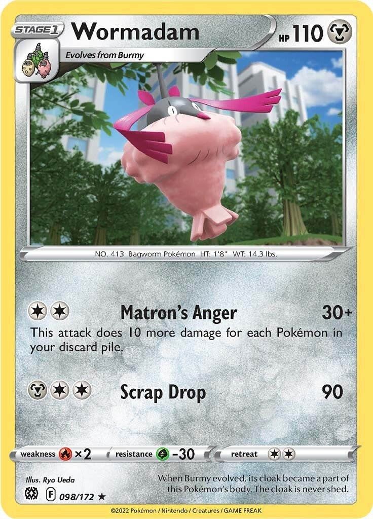 Image for Wormadam (98) (098/172) [SWSH09: Brilliant Stars] - Pokemon