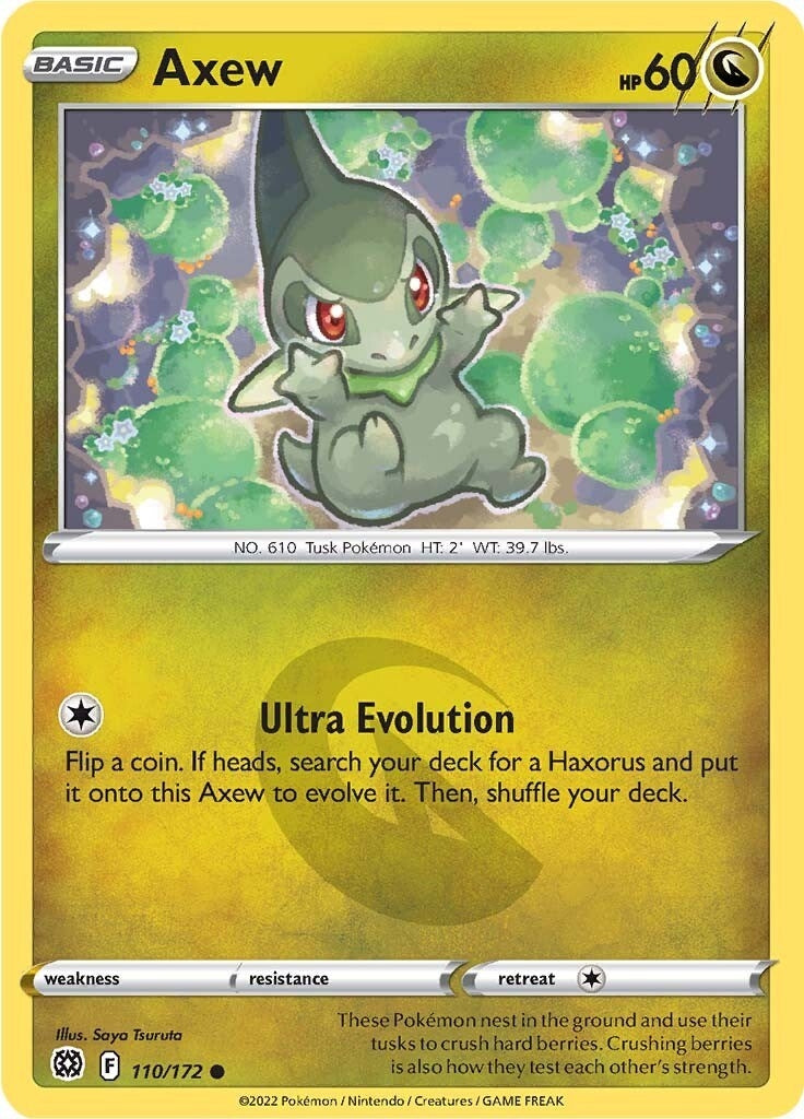 Image for Axew (110/172) [SWSH09: Brilliant Stars] - Pokemon