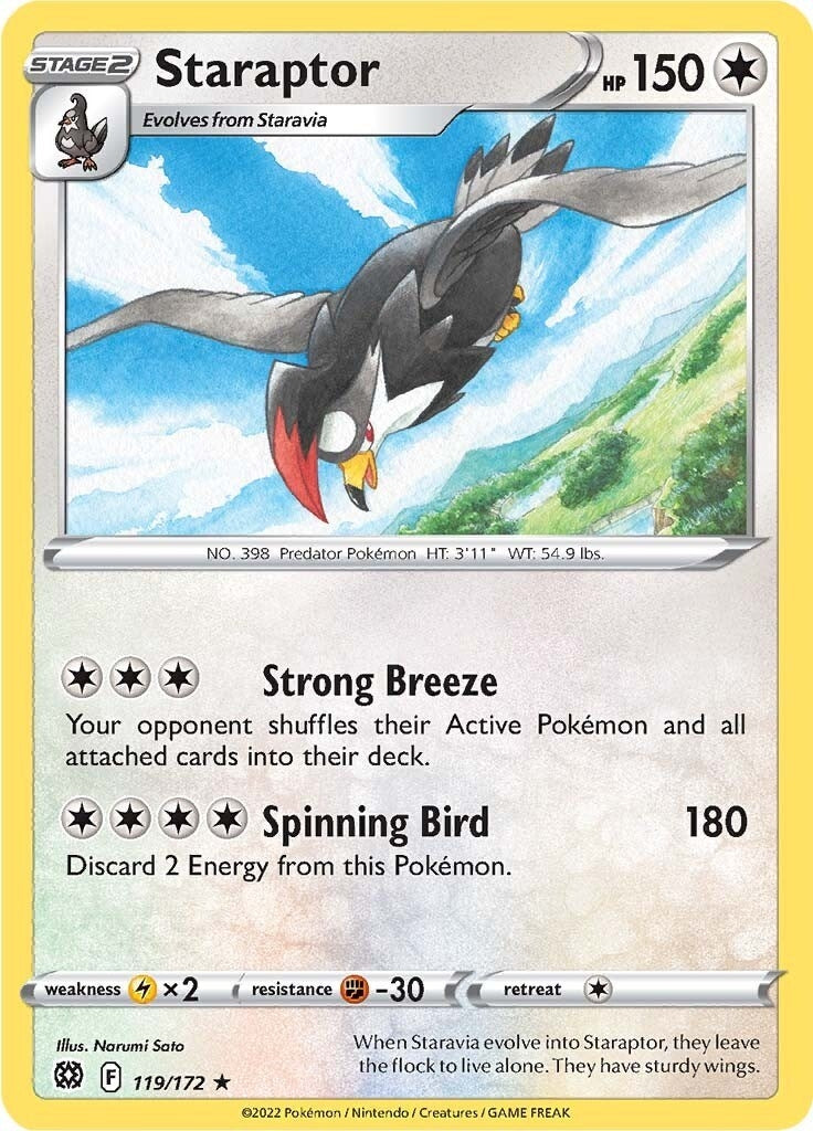 Image for Staraptor (119/172) [SWSH09: Brilliant Stars] - Pokemon