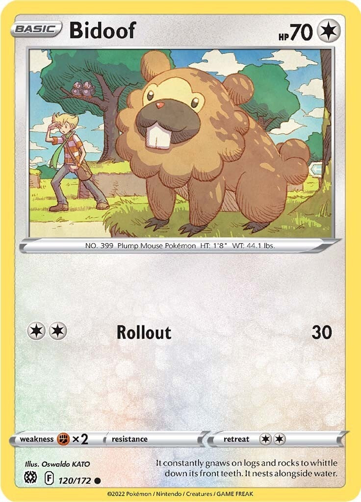 Image for Bidoof (120/172) [SWSH09: Brilliant Stars] - Pokemon