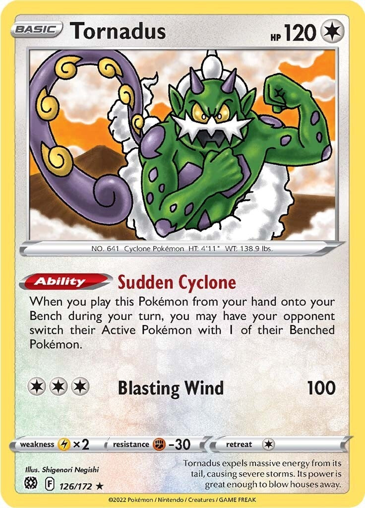 Image for Tornadus (126/172) [SWSH09: Brilliant Stars] - Pokemon