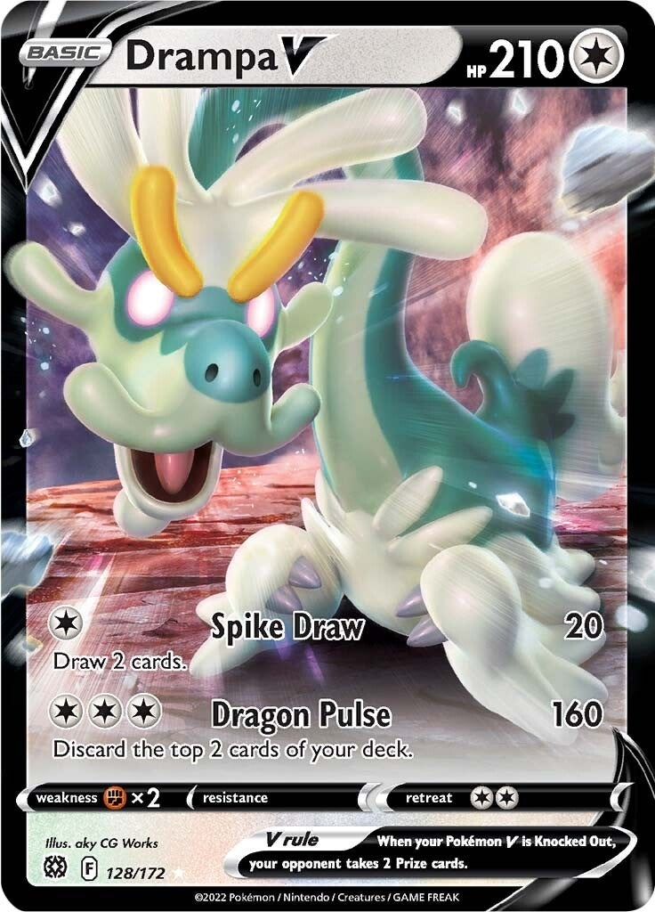 Image for Drampa V (128/172) [SWSH09: Brilliant Stars] - Pokemon