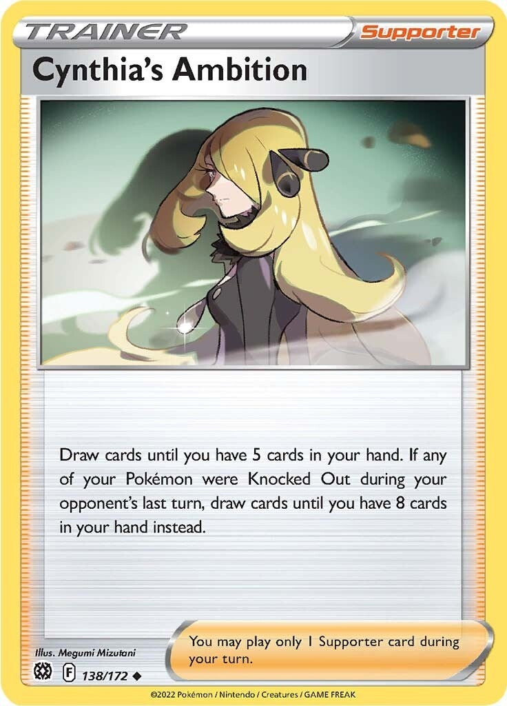 Image for Cynthia's Ambition (138/172) [SWSH09: Brilliant Stars] - Pokemon