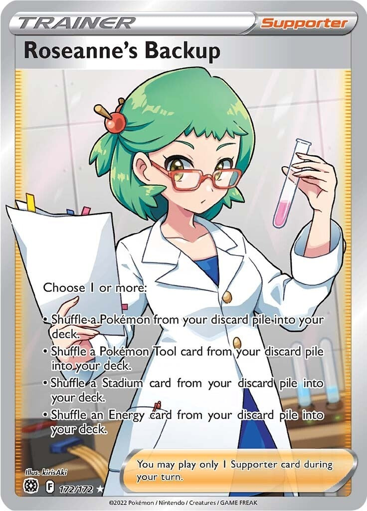 Image for Roseanne's Backup (Full Art) (172/172) [SWSH09: Brilliant Stars] - Pokemon