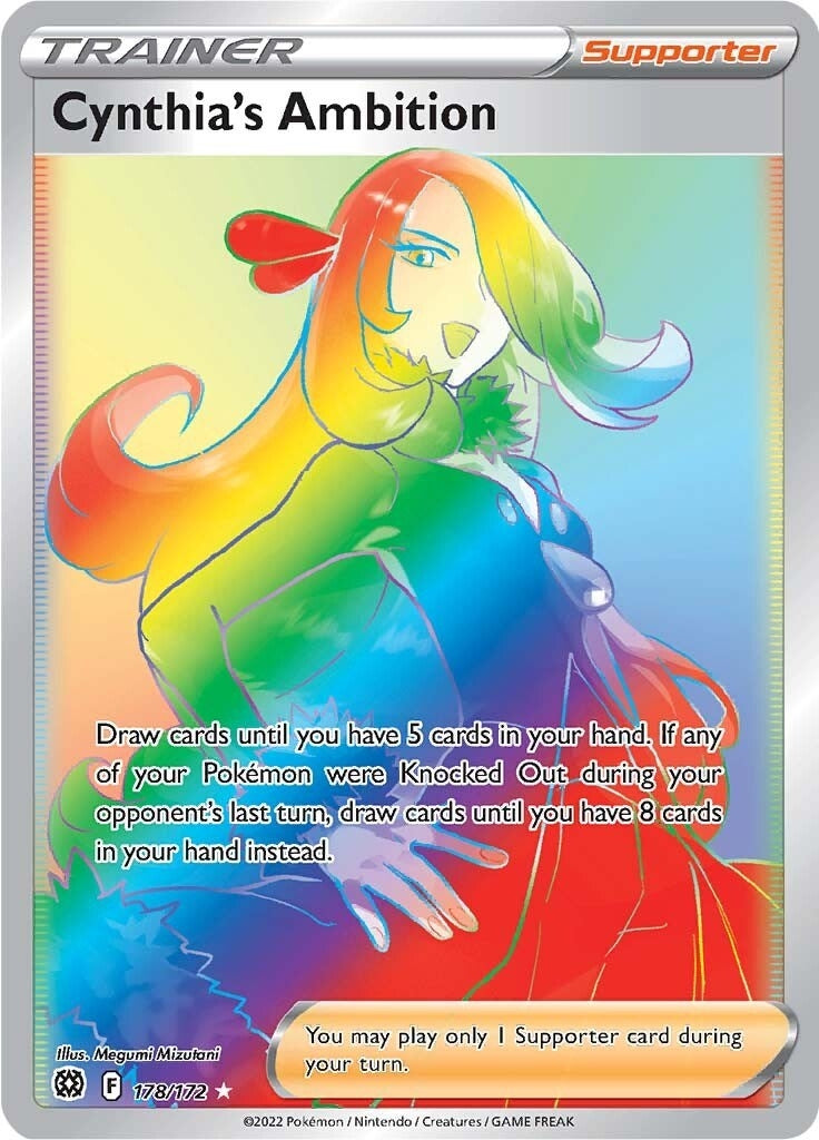 Image for Cynthia's Ambition (Secret) (178/172) [SWSH09: Brilliant Stars] - Pokemon