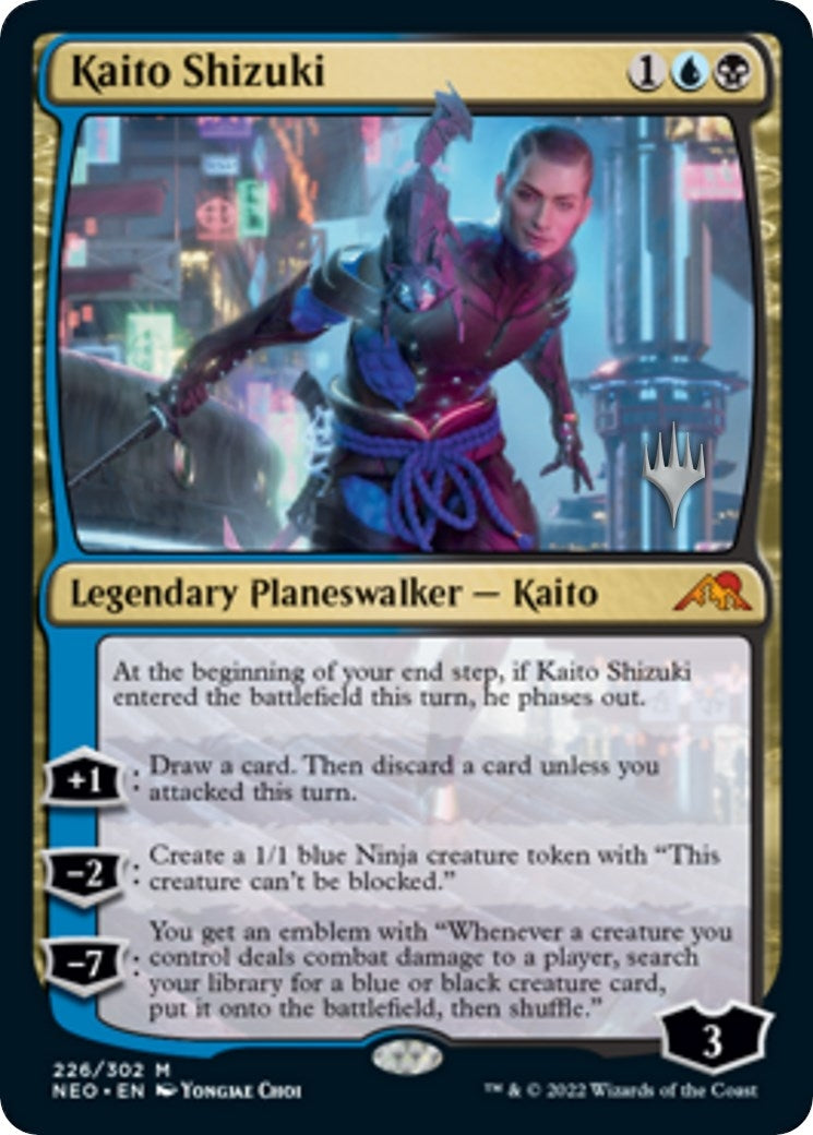 Image for Kaito Shizuki (226) [Kamigawa: Neon Dynasty] - Magic: The Gathering