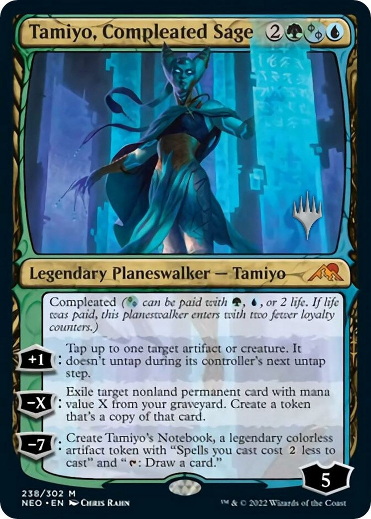 Image for Tamiyo, Compleated Sage (238) [Kamigawa: Neon Dynasty] - Magic: The Gathering