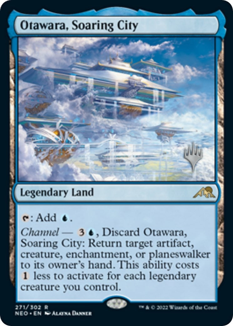Image for Otawara, Soaring City (271) [Kamigawa: Neon Dynasty] - Magic: The Gathering