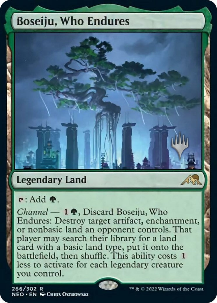 Image for Boseiju, Who Endures (266) [Kamigawa: Neon Dynasty] - Magic: The Gathering