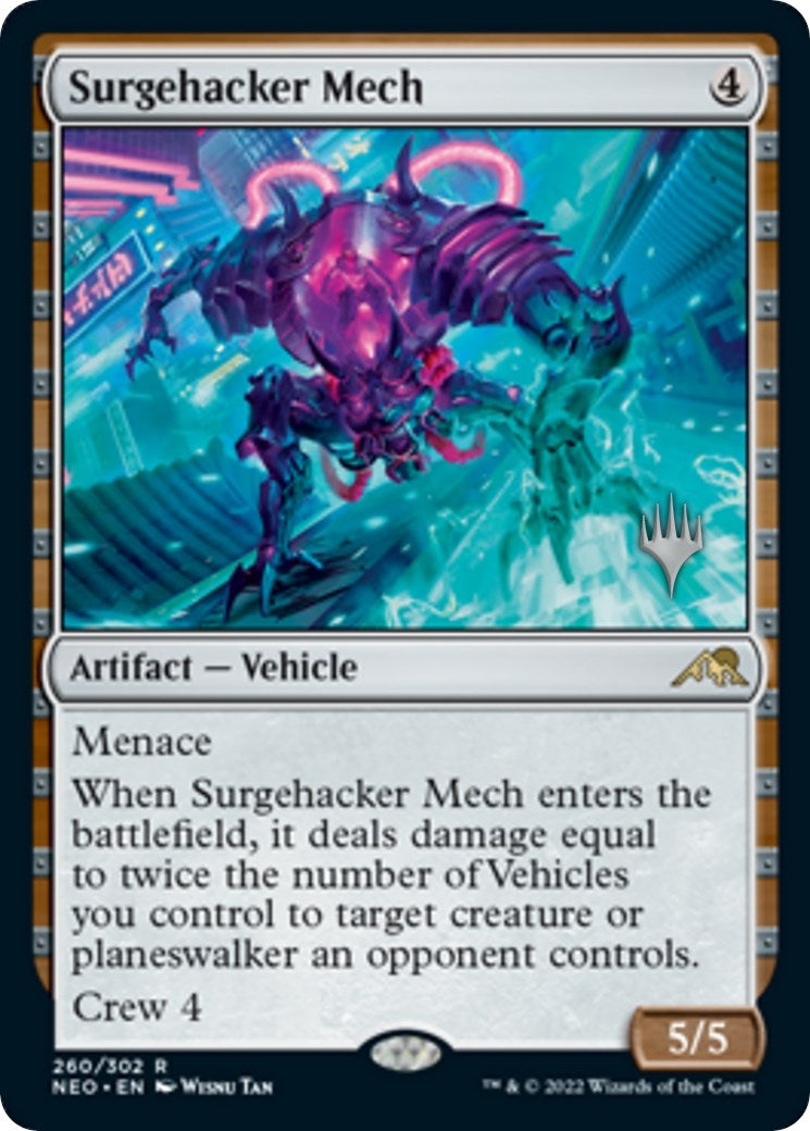 Image for Surgehacker Mech (260) [Kamigawa: Neon Dynasty] - Magic: The Gathering