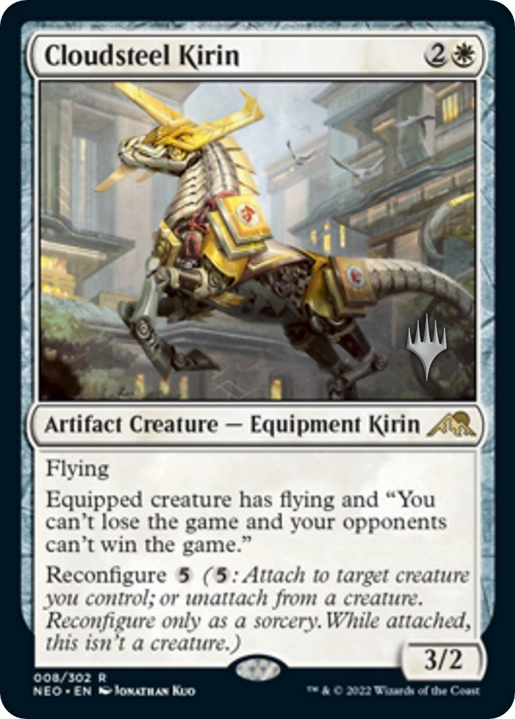 Image for Cloudsteel Kirin (8) [Kamigawa: Neon Dynasty] - Magic: The Gathering