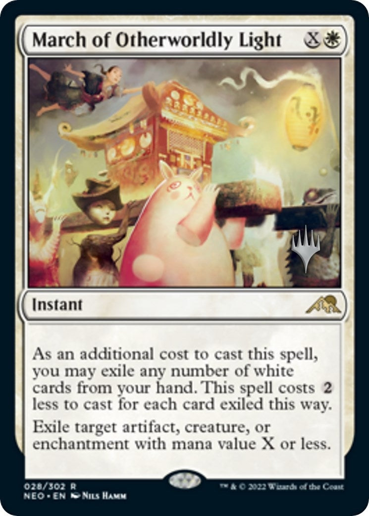 Image for March of Otherworldly Light (28) [Kamigawa: Neon Dynasty] - Magic: The Gathering