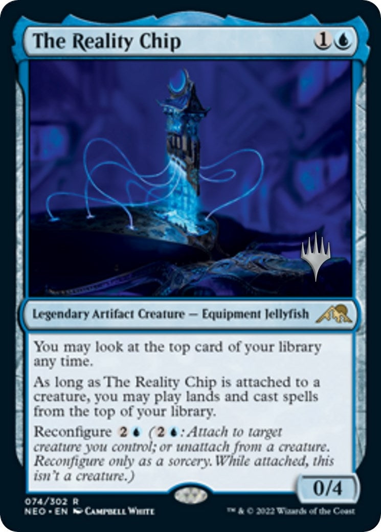 Image for The Reality Chip (74) [Kamigawa: Neon Dynasty] - Magic: The Gathering