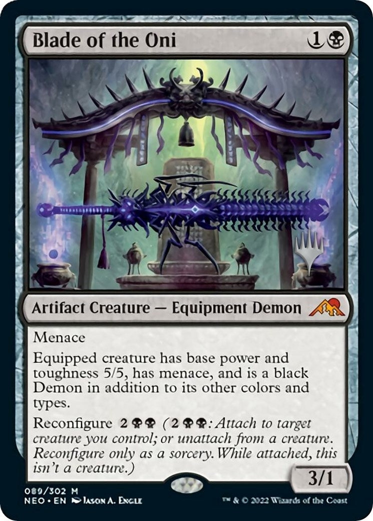 Image for Blade of the Oni (89) [Kamigawa: Neon Dynasty] - Magic: The Gathering