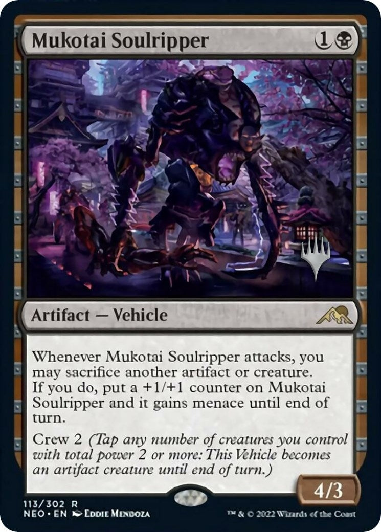 Image for Mukotai Soulripper (113) [Kamigawa: Neon Dynasty] - Magic: The Gathering
