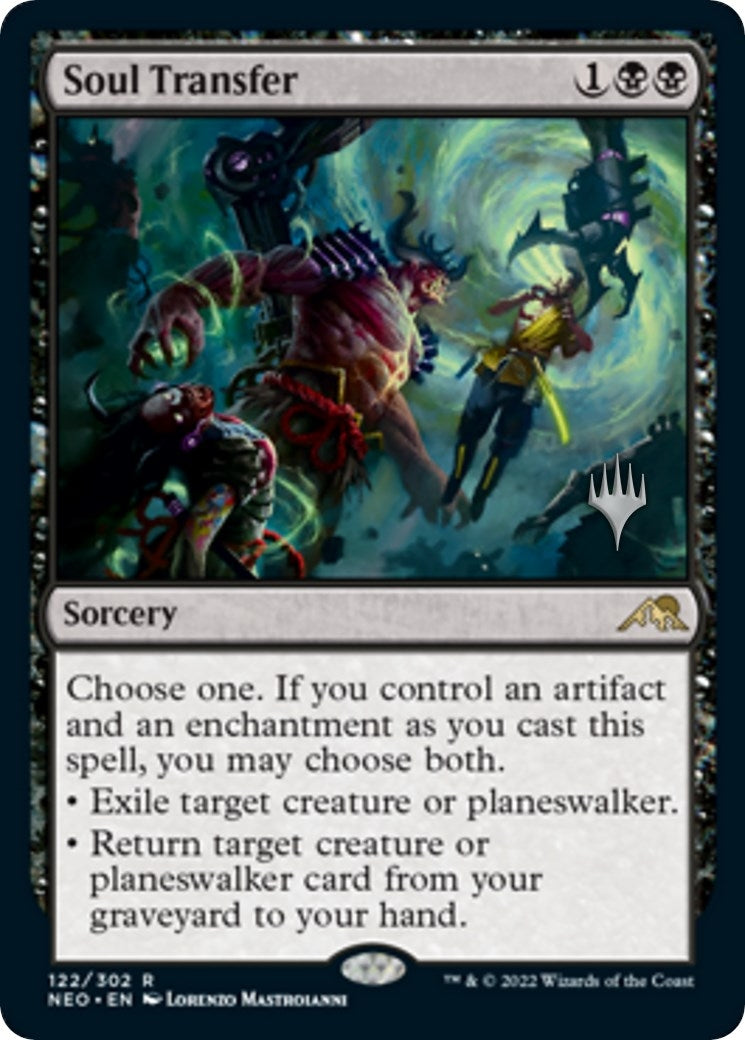 Image for Soul Transfer (122) [Kamigawa: Neon Dynasty] - Magic: The Gathering