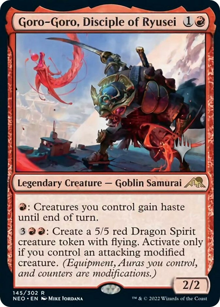 Image for Goro-Goro, Disciple of Ryusei (145) [Kamigawa: Neon Dynasty] - Magic: The Gathering