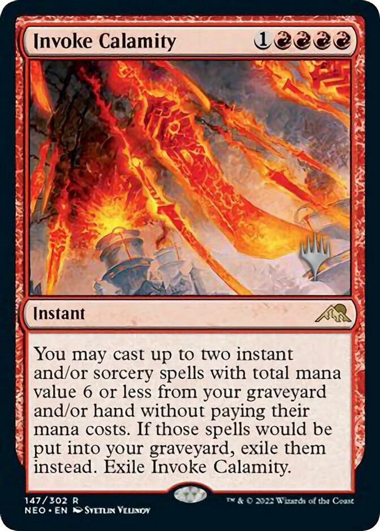 Image for Invoke Calamity (147) [Kamigawa: Neon Dynasty] - Magic: The Gathering