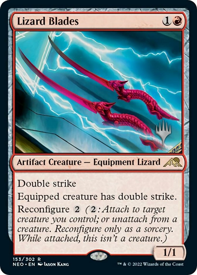 Image for Lizard Blades (153) [Kamigawa: Neon Dynasty] - Magic: The Gathering