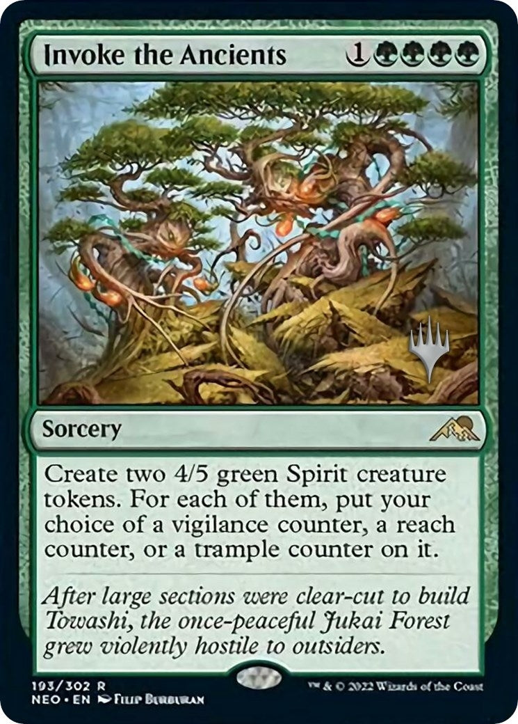 Image for Invoke the Ancients (193) [Kamigawa: Neon Dynasty] - Magic: The Gathering