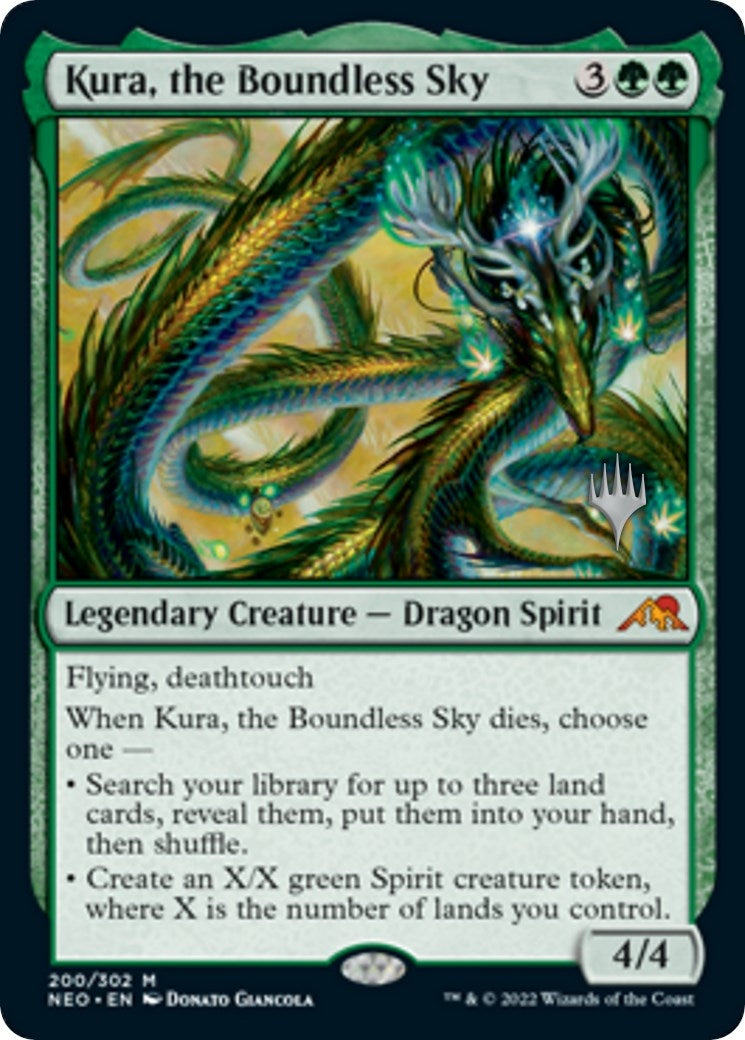 Image for Kura, the Boundless Sky (200) [Kamigawa: Neon Dynasty] - Magic: The Gathering