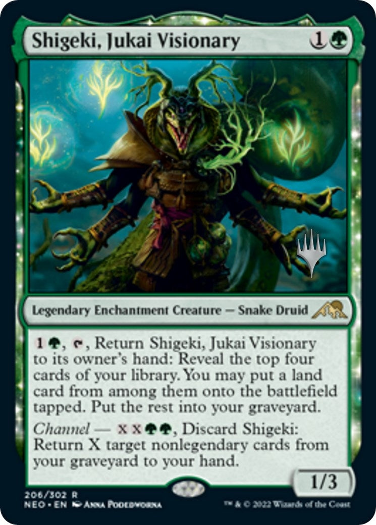 Image for Shigeki, Jukai Visionary (206) [Kamigawa: Neon Dynasty] - Magic: The Gathering
